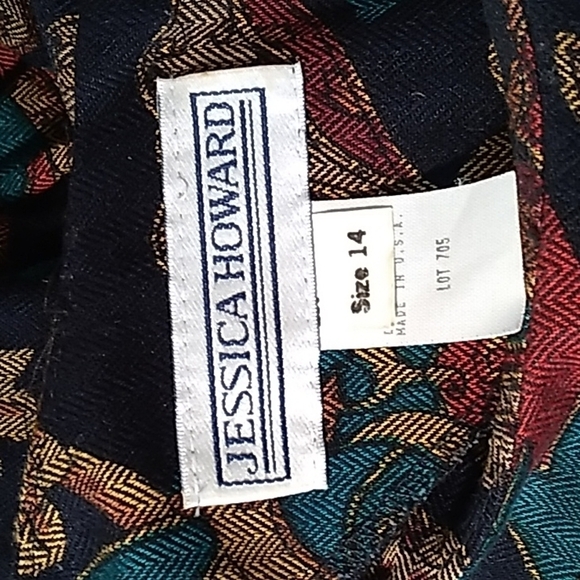 Vintage Jessica Howard 1980s dress - Picture 3 of 4